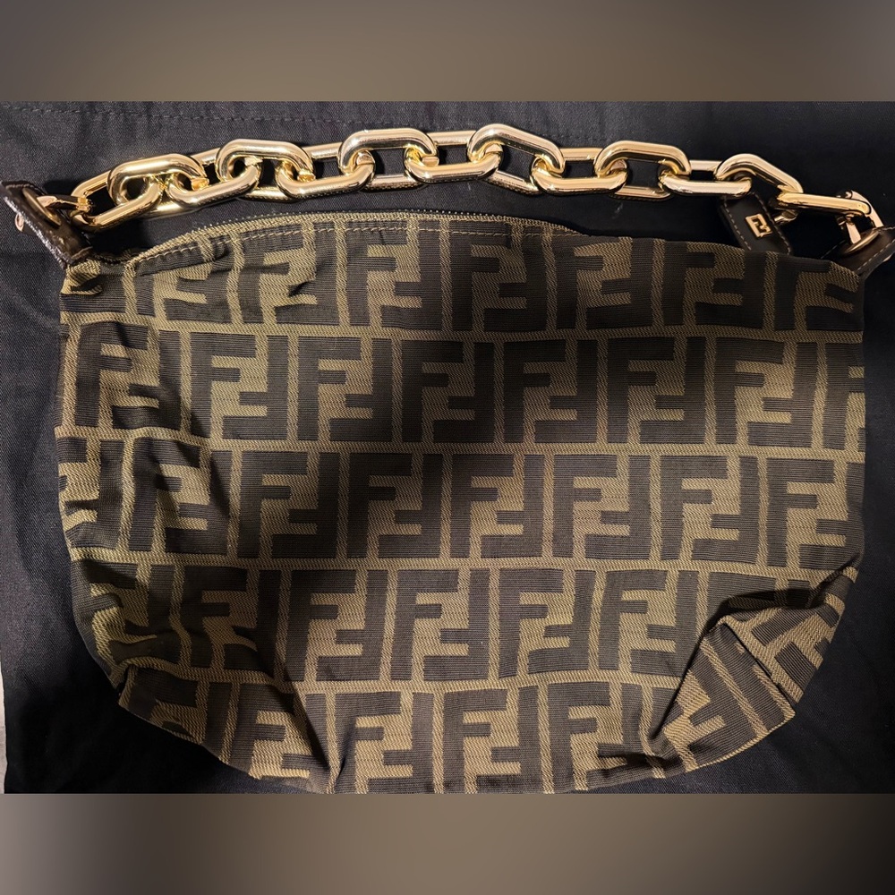 Fendi Black cosmetic Bag